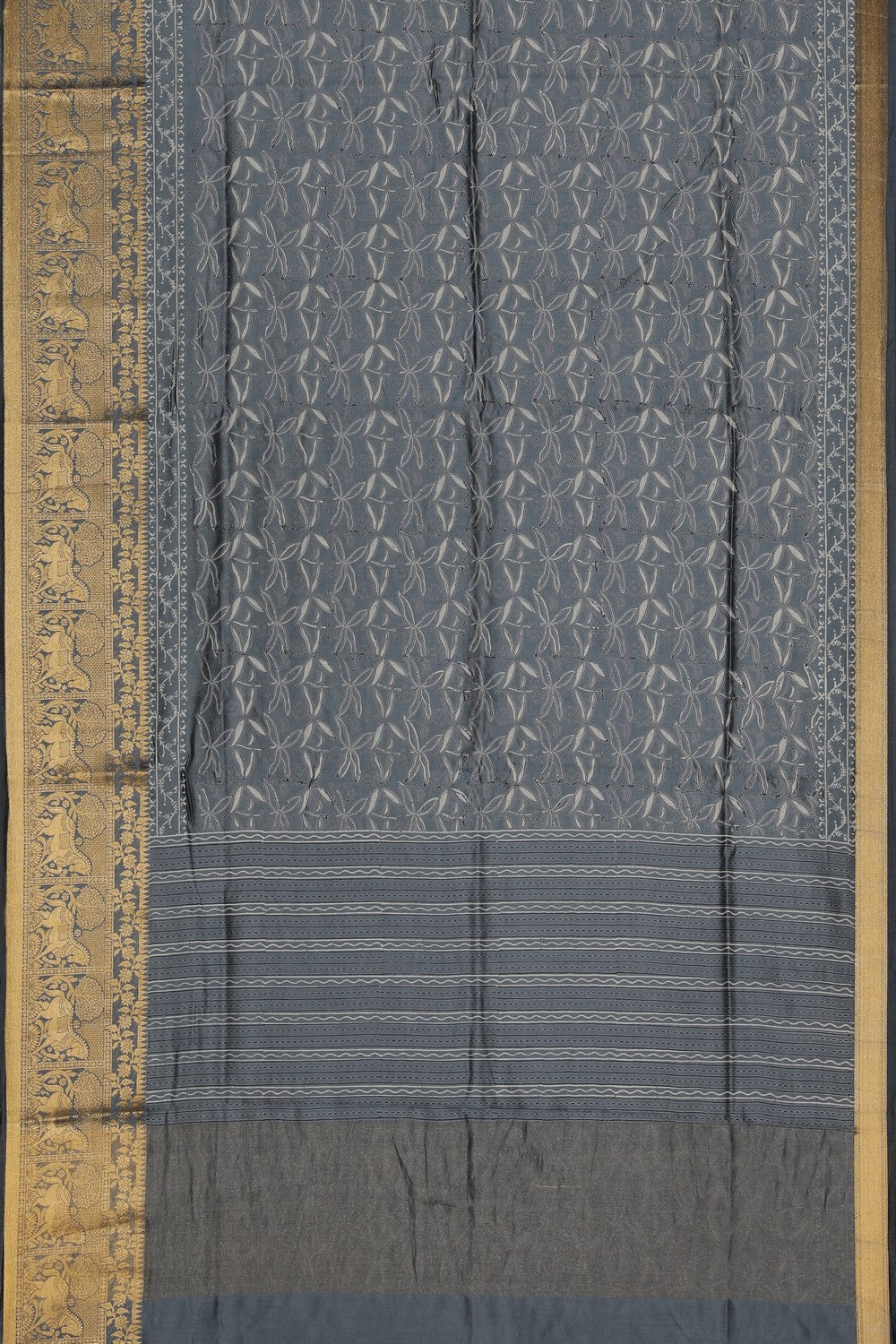 Image of Bagru Block Printed Saree